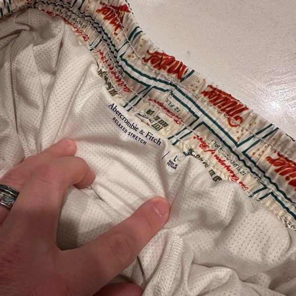 Abercrombie & Fitch Miller High Life Swim Shorts - Picture 3 of 6